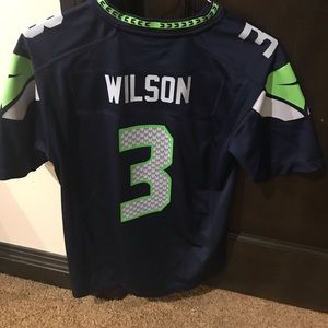 Russel Wilson super bowl jersey
